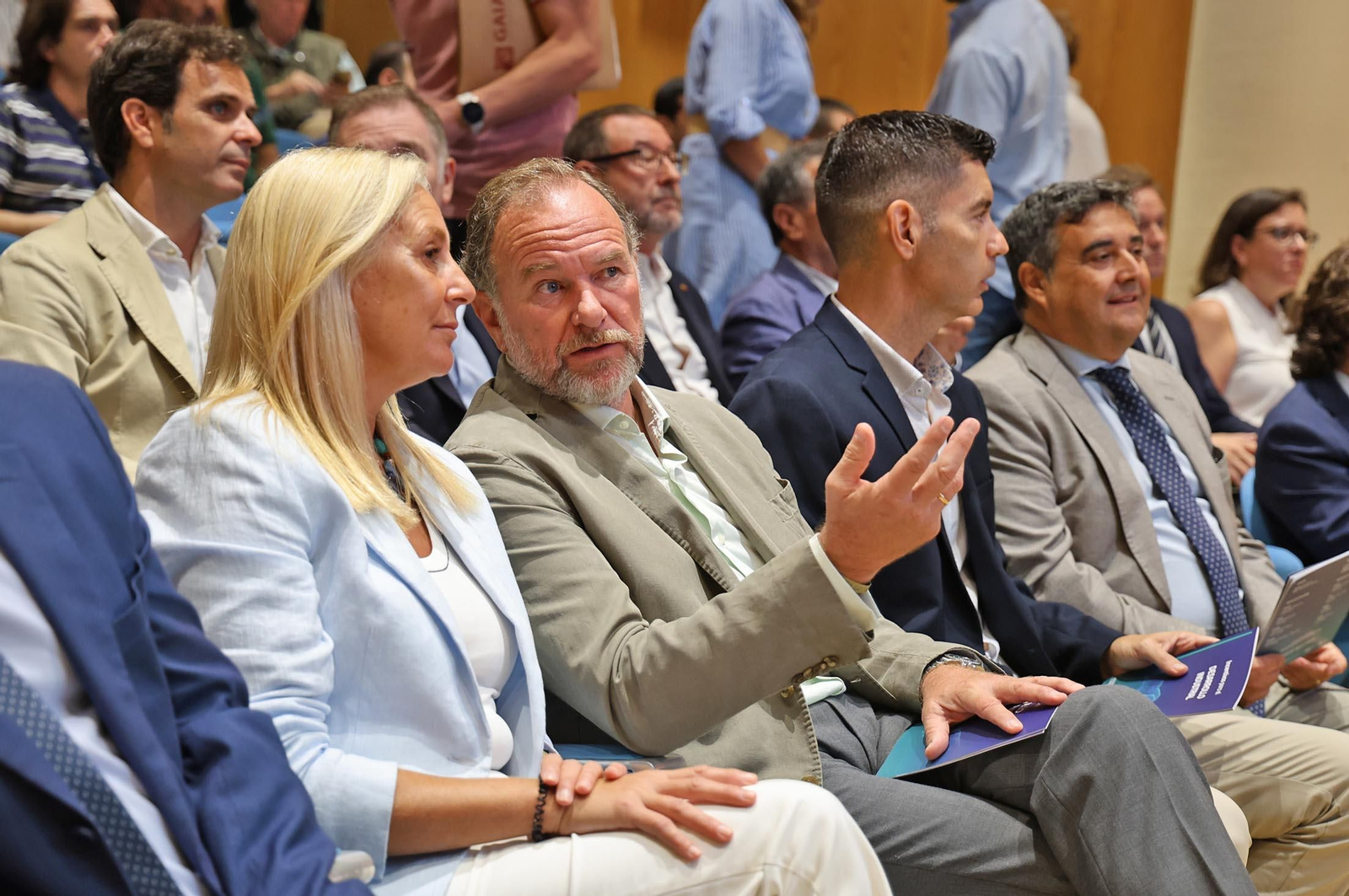 Imágenes de la presentación del programa de incentivos para empresas de la agencia Andalucía TRADE