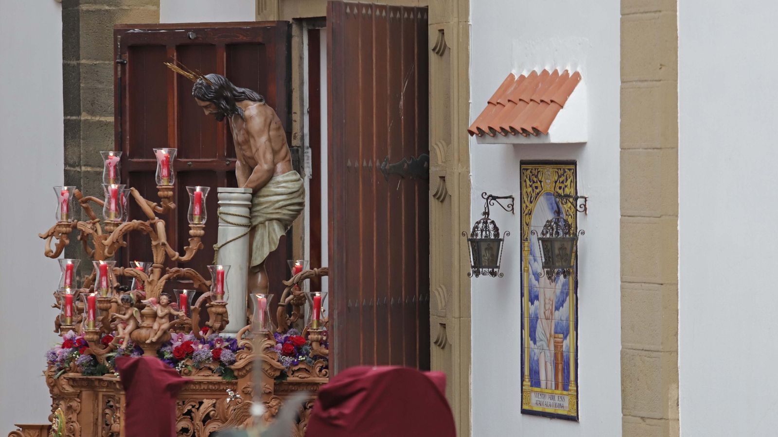 Fotos del Lunes Santo en Algeciras: La Columna y la Legión