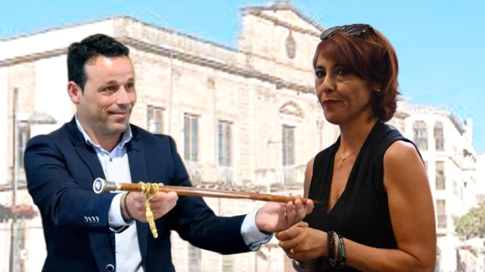 Javier Perales y María Teresa Márquez.