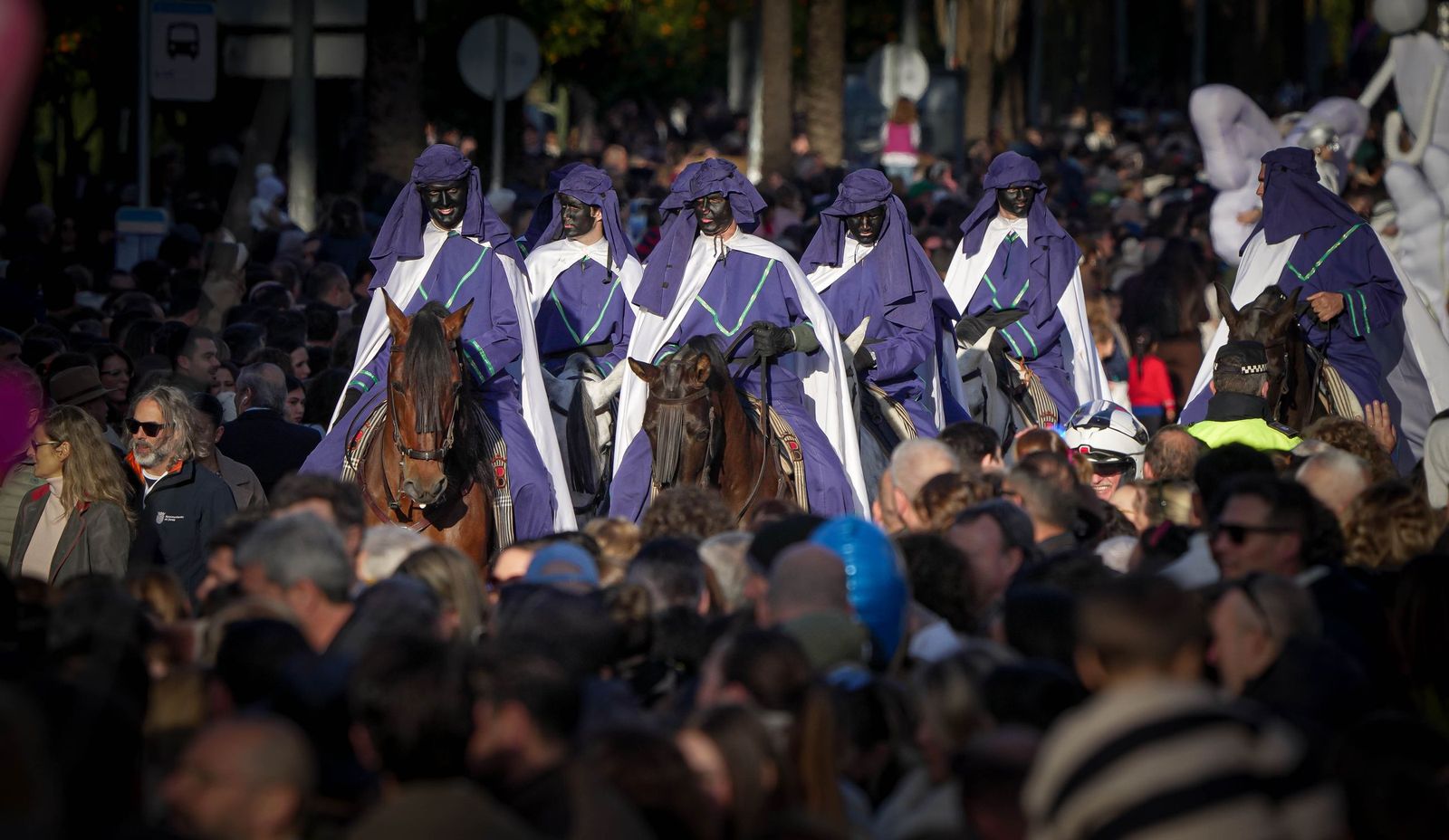 Imágenes de la cabalgata de Reyes Magos en Jerez