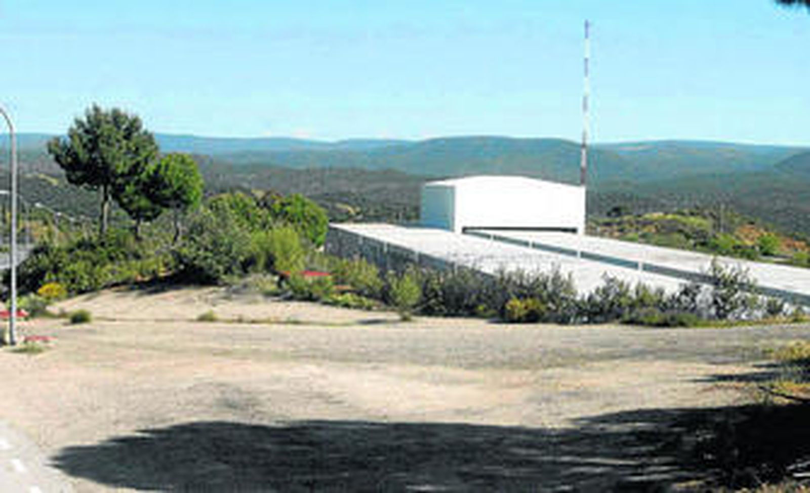 Instalaciones del centro de almacenamiento de El Cabril, en el término municipal de Hornachuelos.