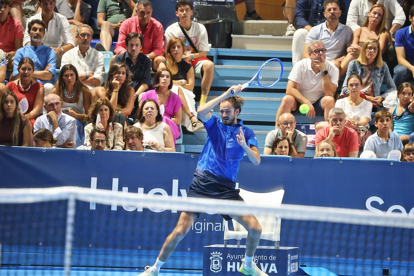 Imágenes de la final masculina de la Copa del Rey de tenis entre Daniil Medvedev y Alejandro Davidovich