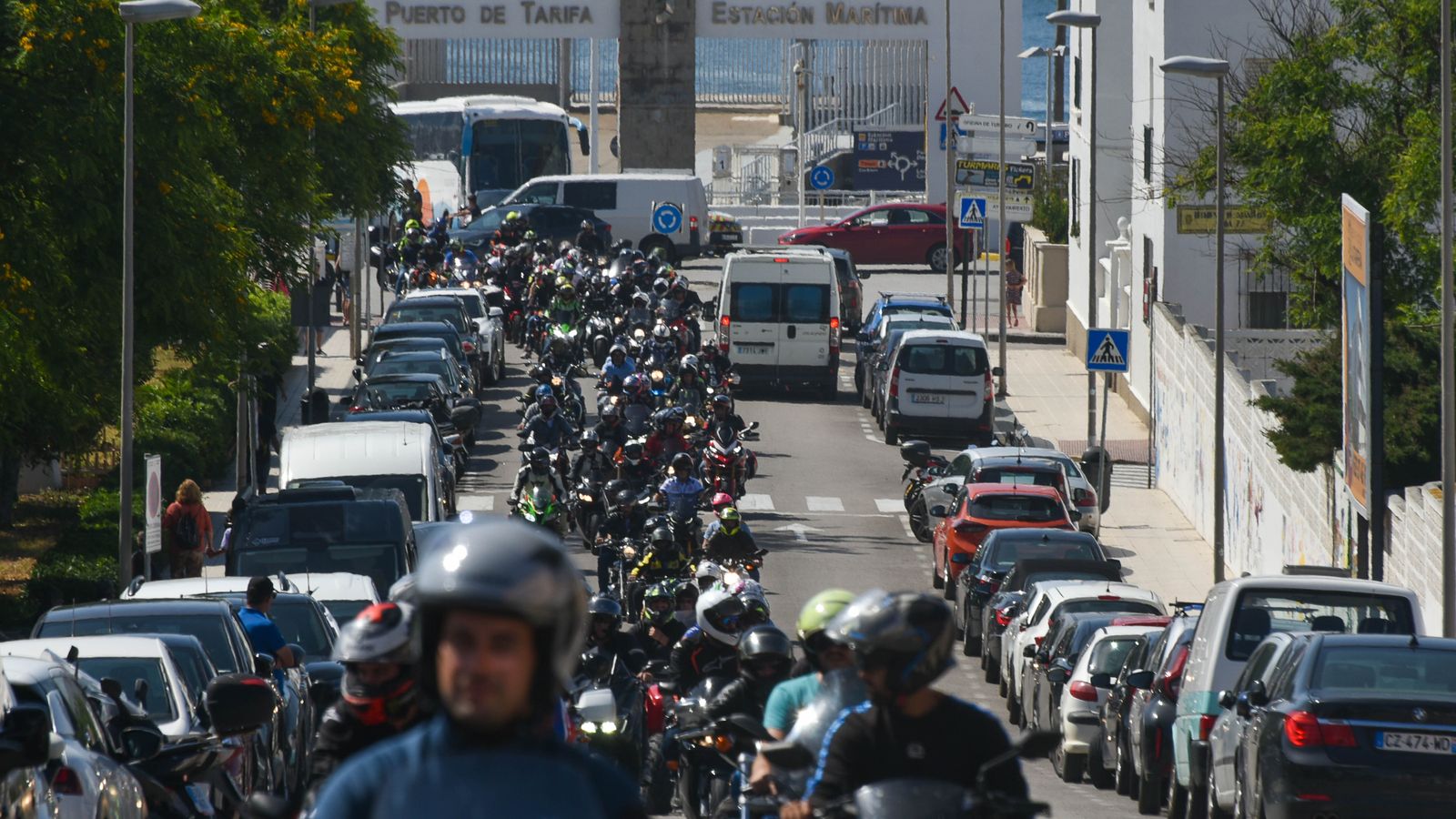 Fotos de XXIV Fiesta Motera Jaro's y lebana a su paso por Tarifa