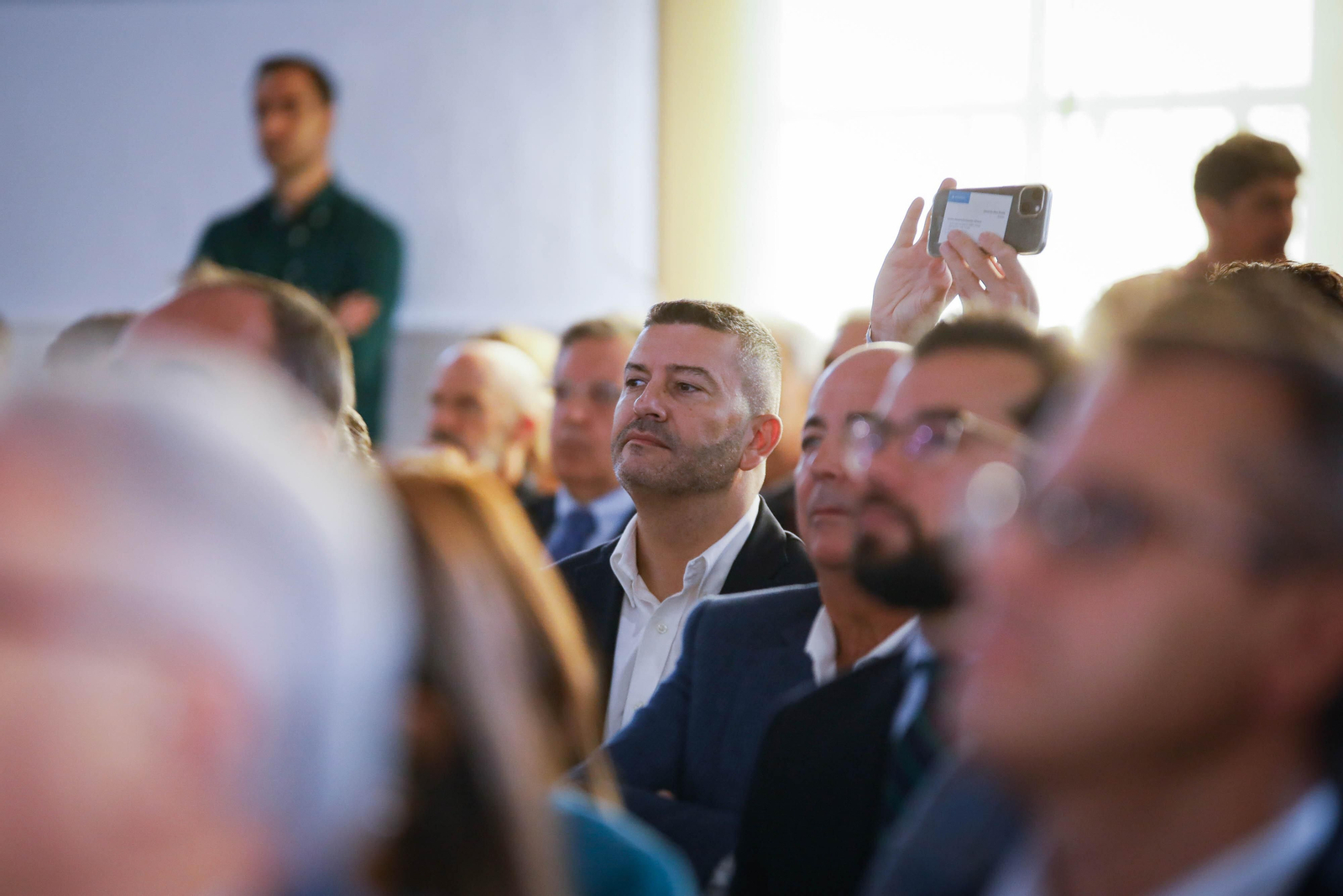 Imágenes del desayuno informativo