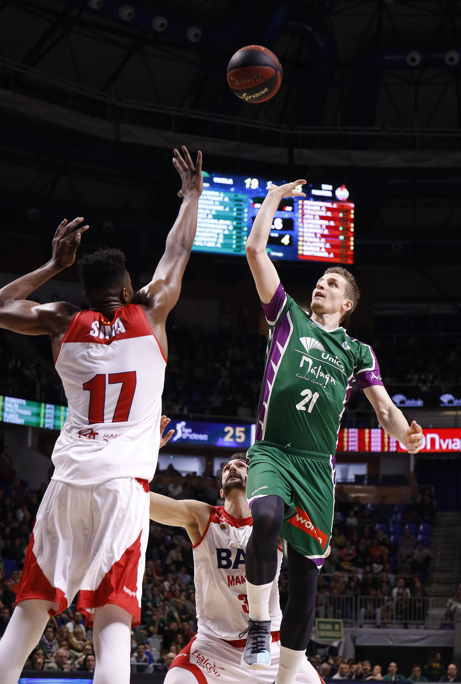 Los cinco años de Adam Waczynski en el Unicaja, en fotos