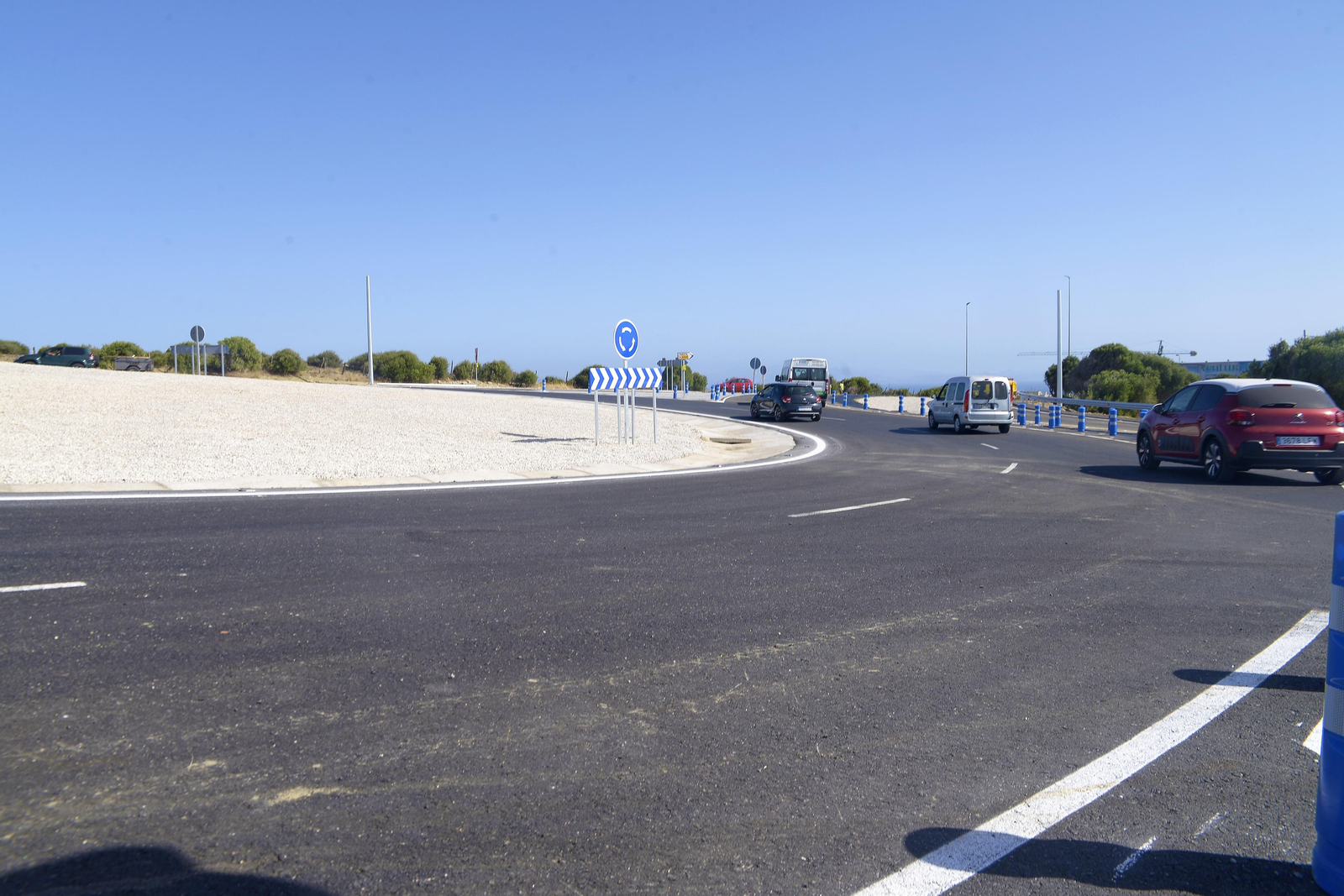 Fotos del recién inagurado nuevo acceso a Tarifa