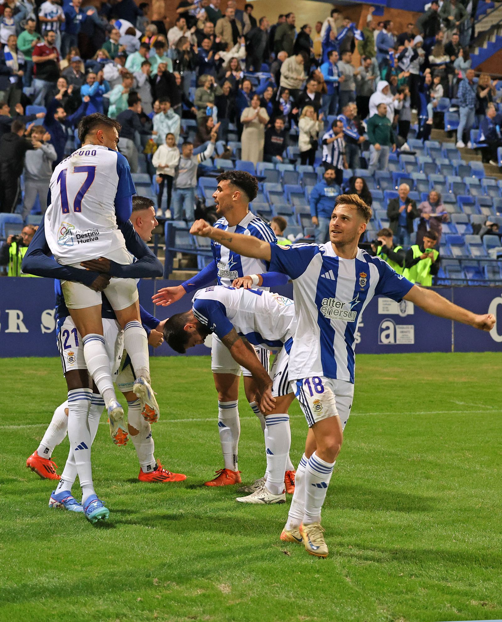 Las mejores imágenes del Recreativo de Huelva-Algeciras CF