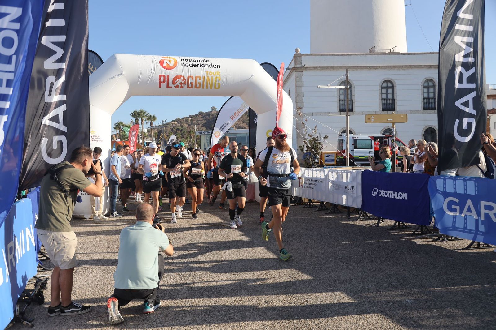 El Nationale-Nederlanden Plogging Tour de Málaga, en fotos