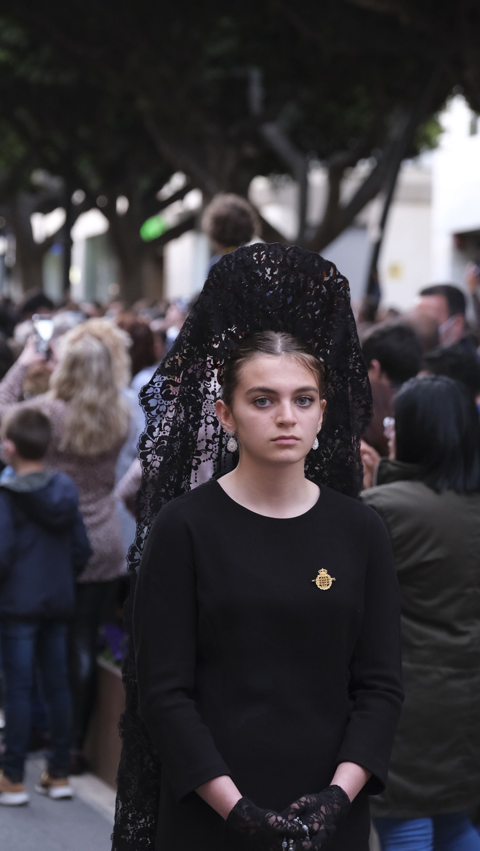 Procesión del Santo Entierro en Almería, en imágenes.