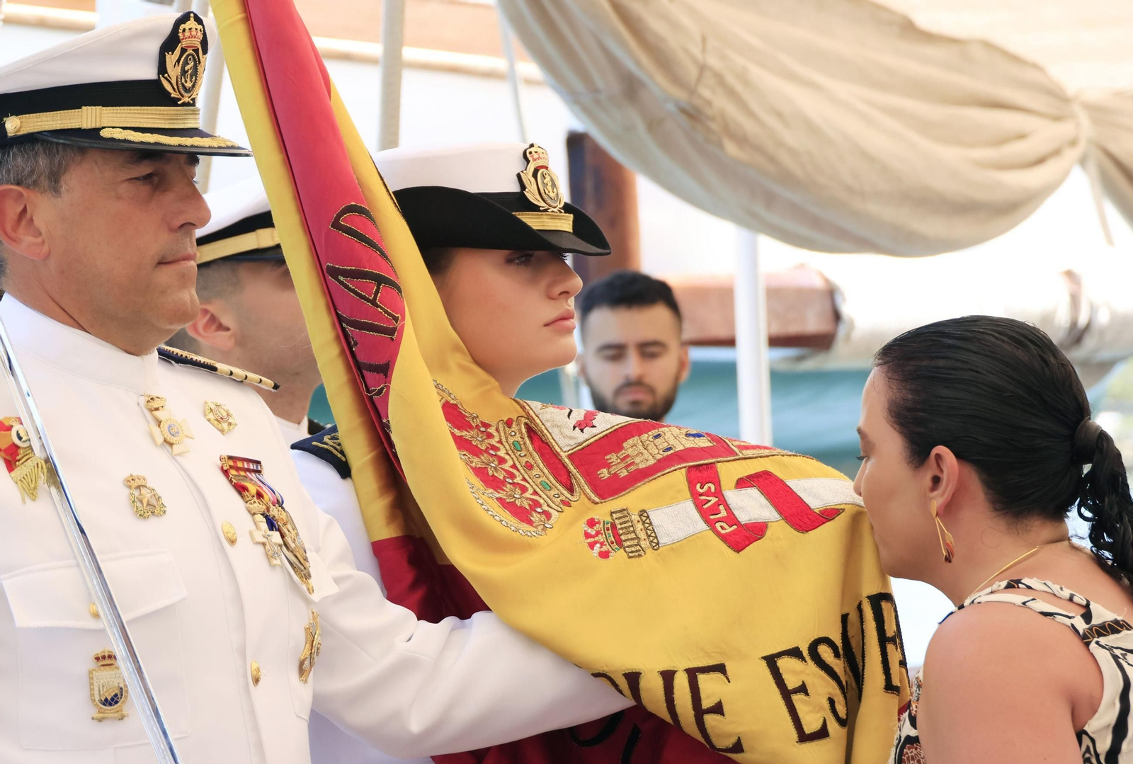 Las imágenes de la parada del 'Juan Sebastián de Elcano' en Cartagena de Indias (Colombia)