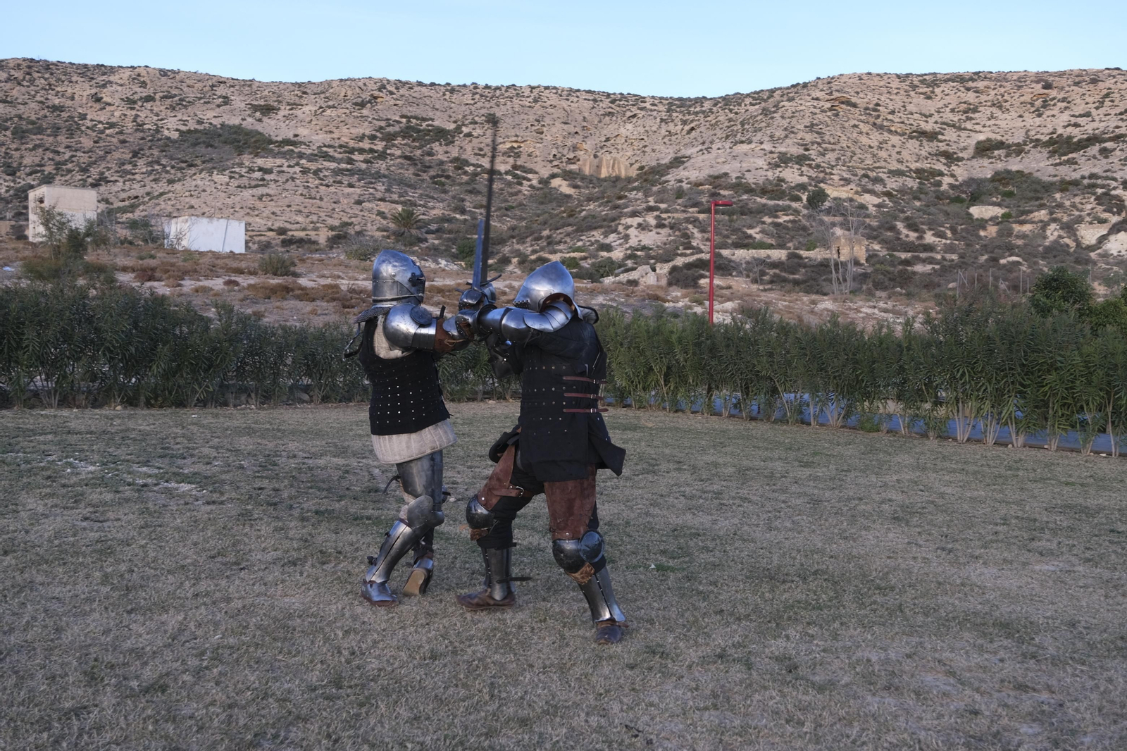 Fotogalería de los combates medievales en Almería