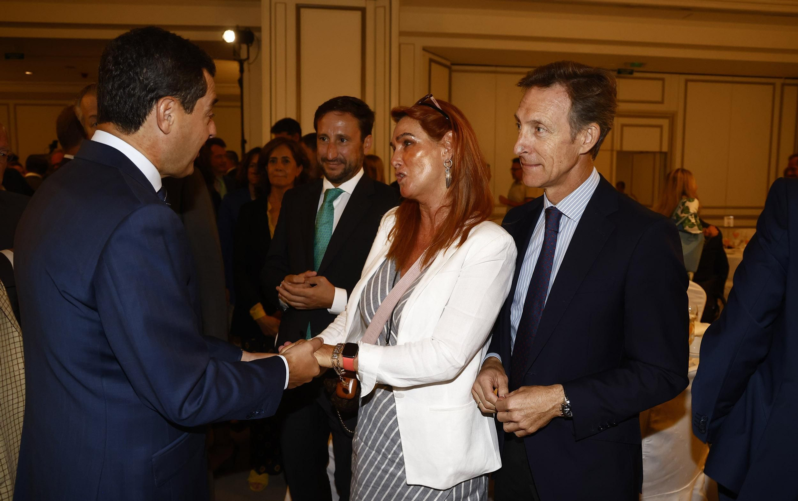 Foro Joly con Juanma Moreno en Madrid, todas las imágenes