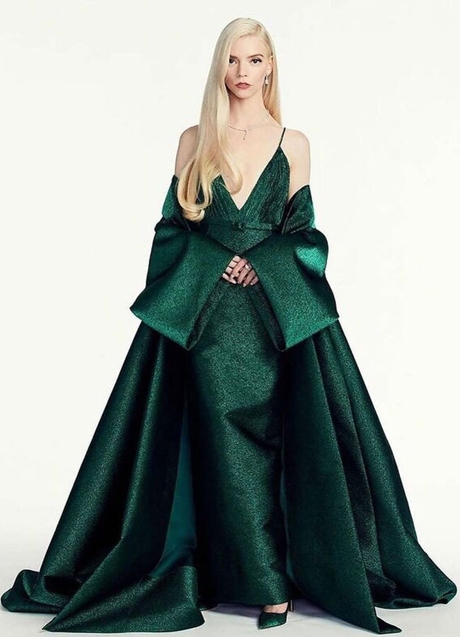 Anya Taylor-Joy, de Dior.