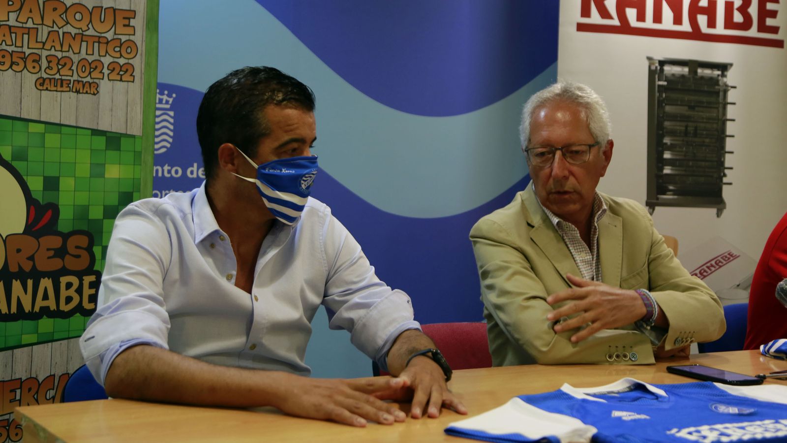 Rafael Coca, presidente del Xerez DFC, apuesta por el éxito de Jose Pérez Herrera en Chapín.