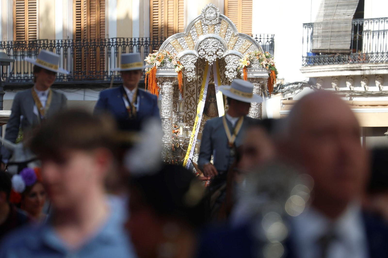 La salida de la Hermandad del Rocío de Córdoba
