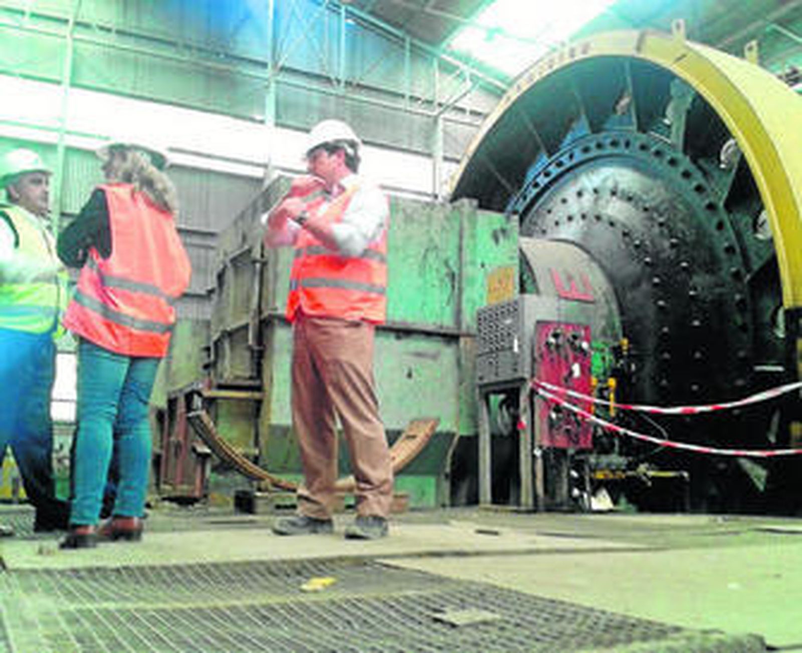 Interior de las instalaciones de Emed.