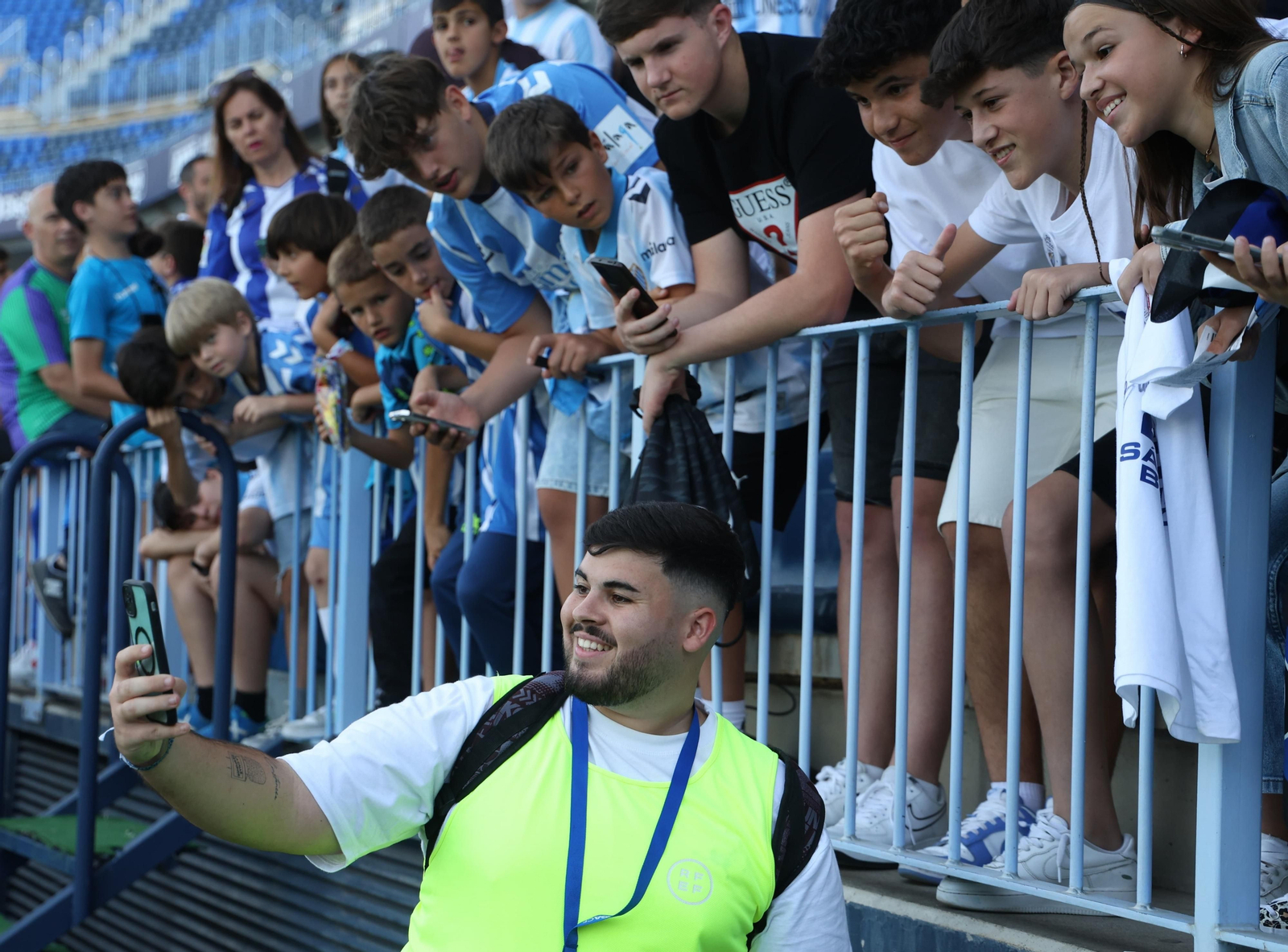 Búscate en La Rosaleda durante el Partido de Leyendas del Málaga CF