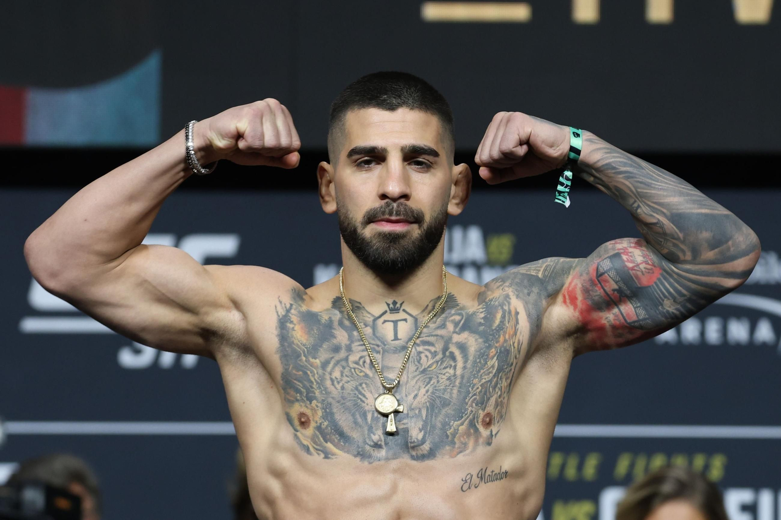 Las fotos del triunfo de Topuria ante Oliveira