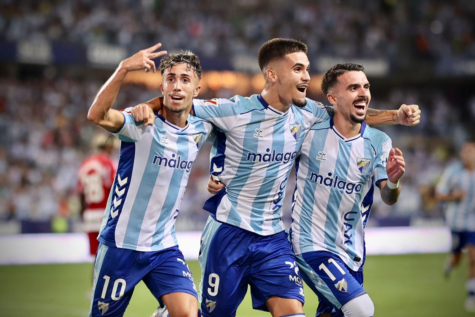 Las fotos del Málaga CF - Granada CF