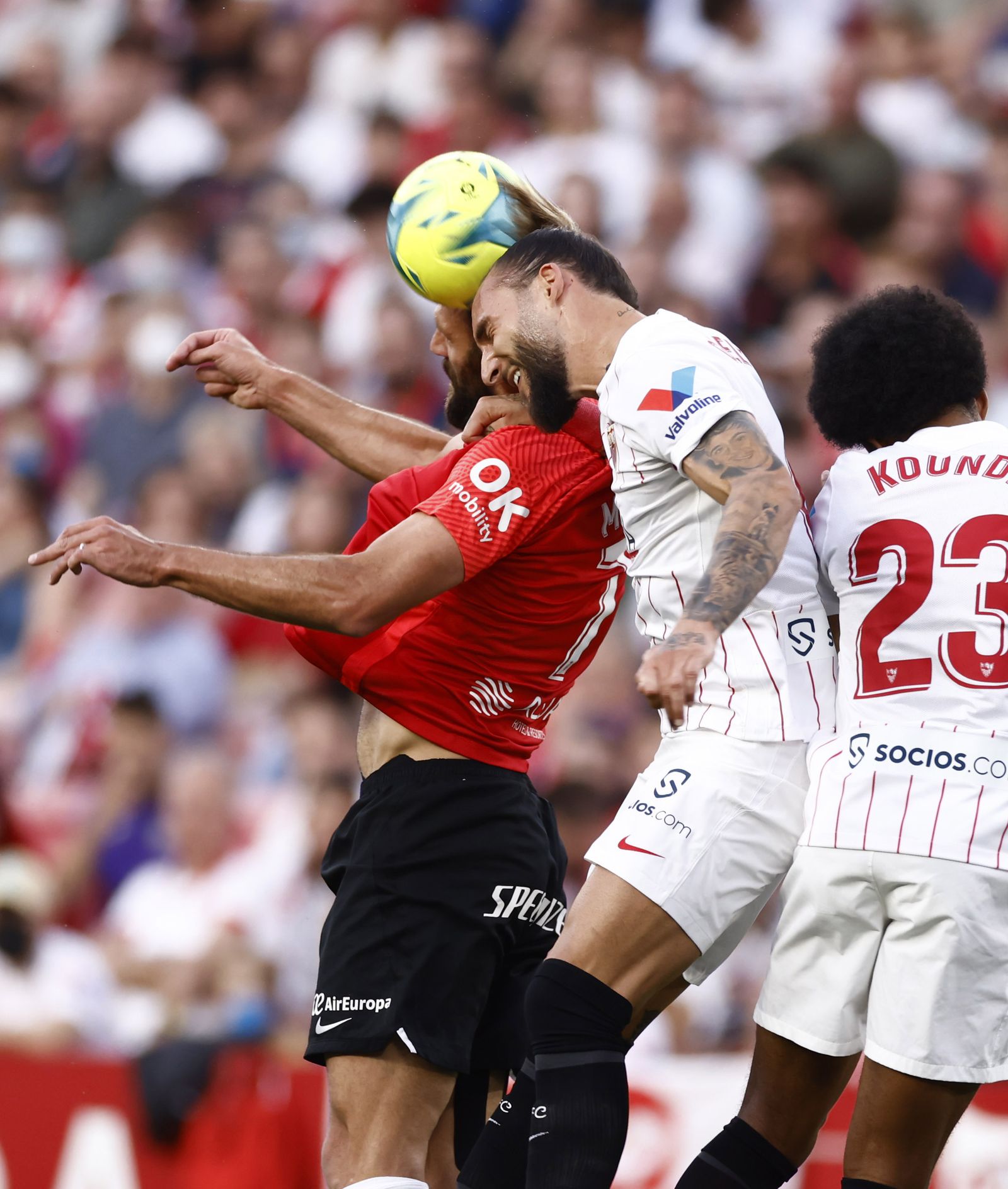 Las imágenes del Sevilla-Mallorca