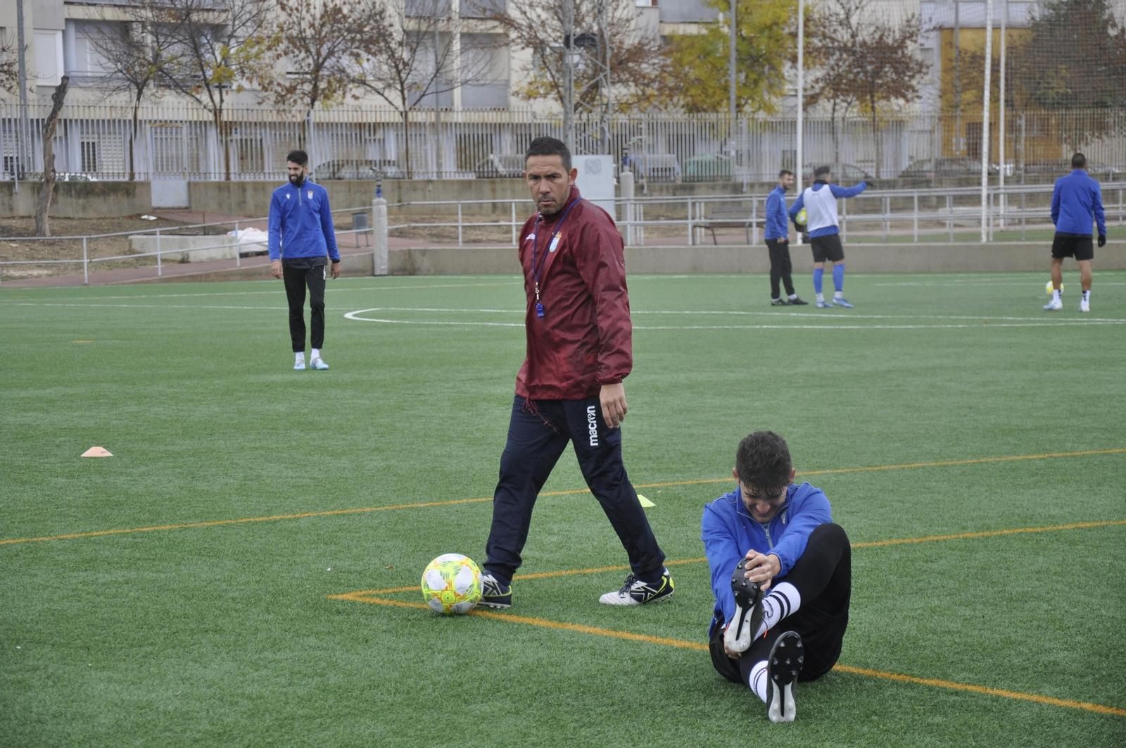 Juan Carlos Gómez confía en sacar adelante el partido en Gerena.