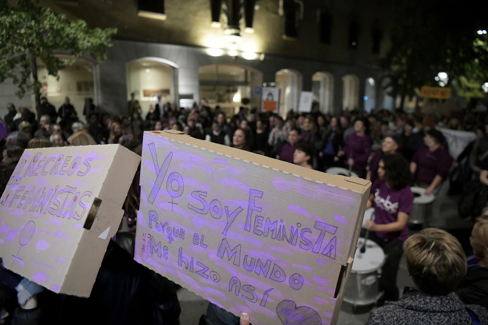 La manifestación del 25-N en Granada, en imágenes