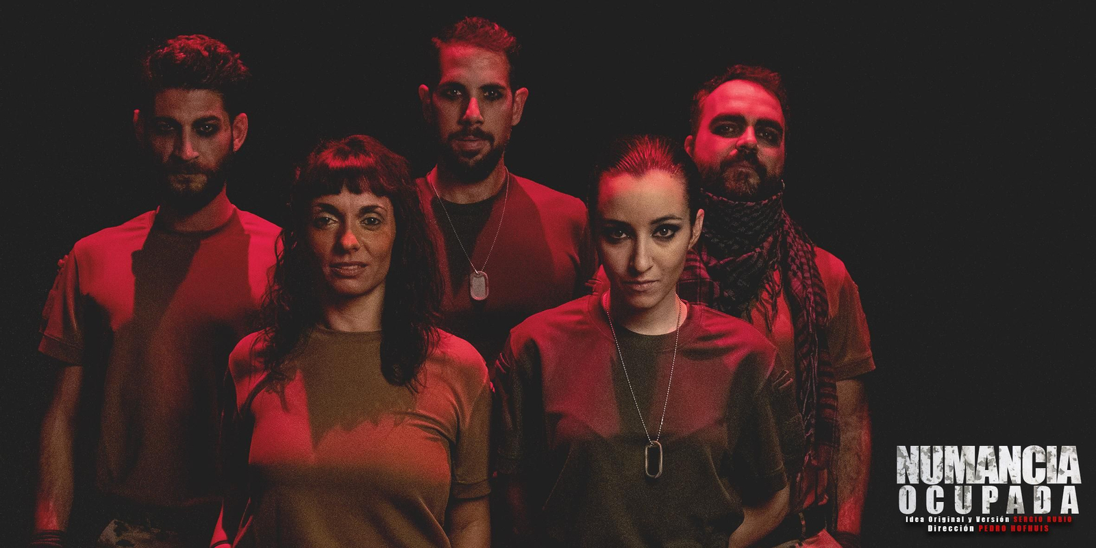 El elenco de 'Numancia', de Jóvenes Clásicos, en una imagen promocional.