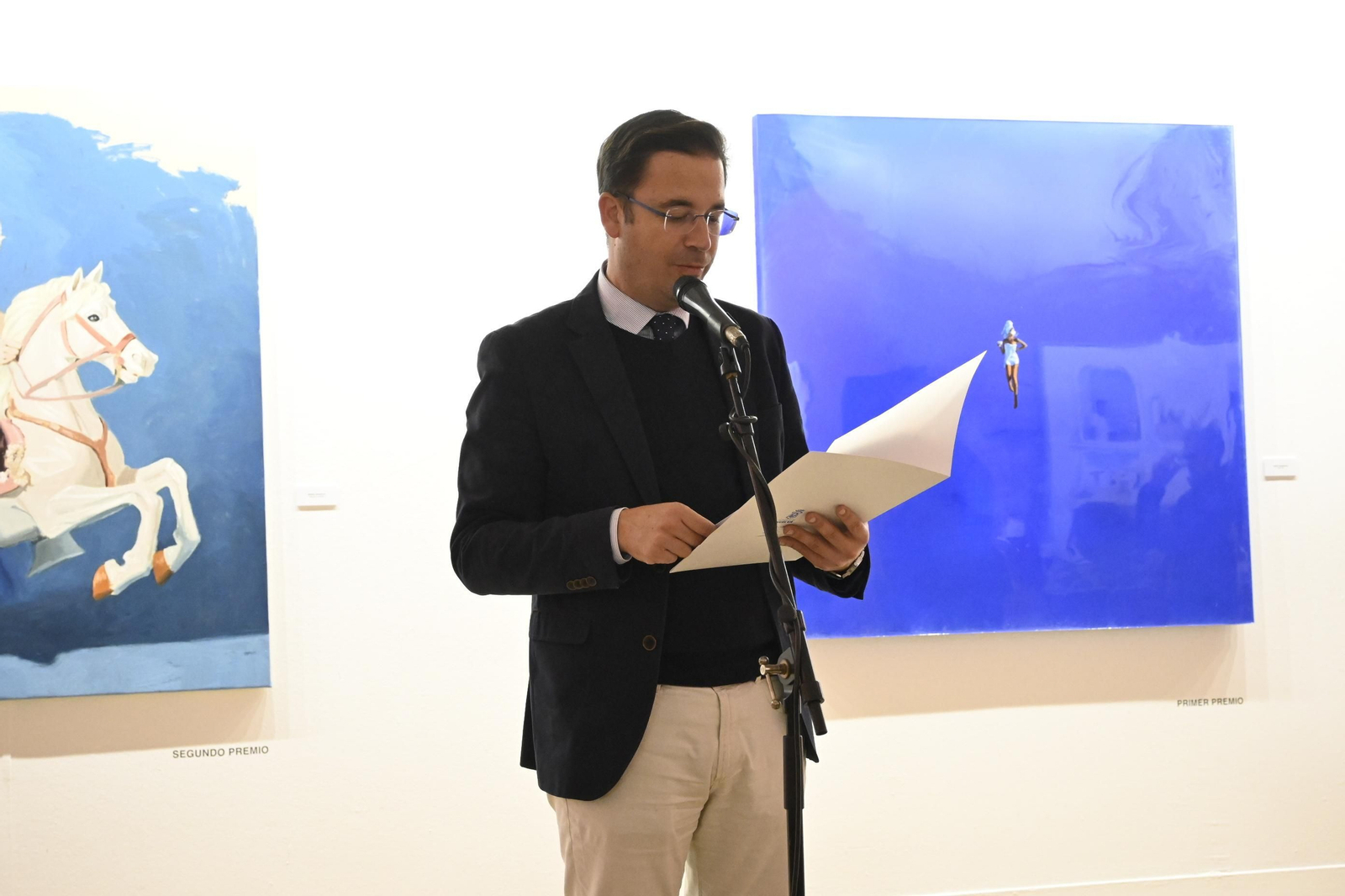 Inauguración del XXVI Salón de Otoño de Pintura de Huelva, en imágenes