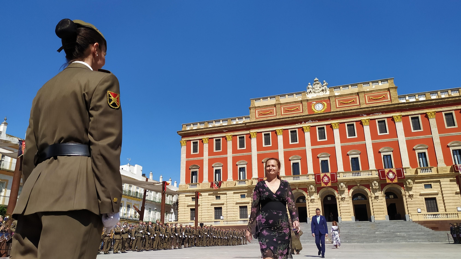 Las imágenes de la jura de bandera celebrada en San Fernando