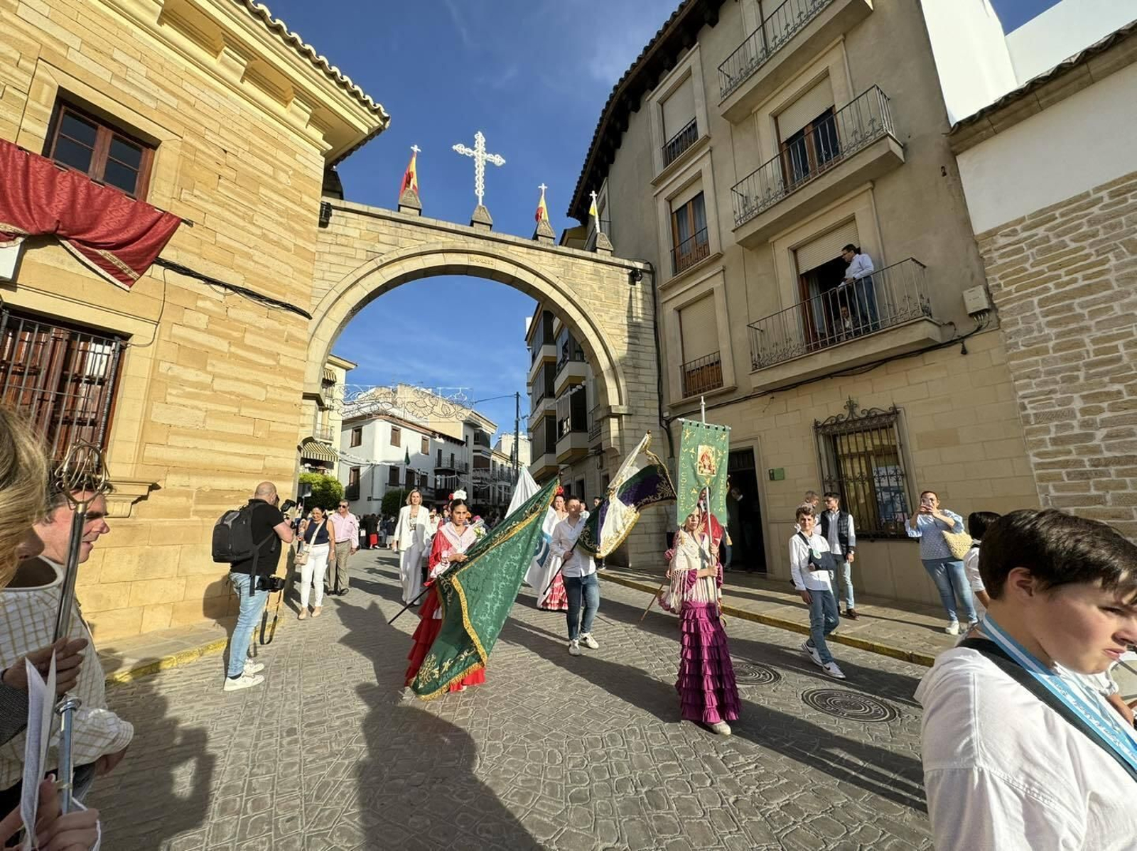 En imágenes: Los más pequeños celebran su romería escolar en Porcuna