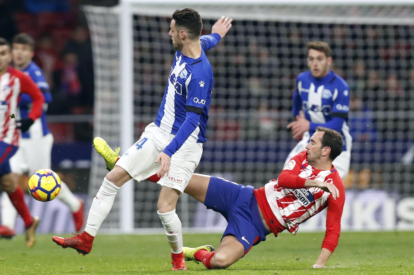El Atlético de Madrid-Alavés, en imágenes