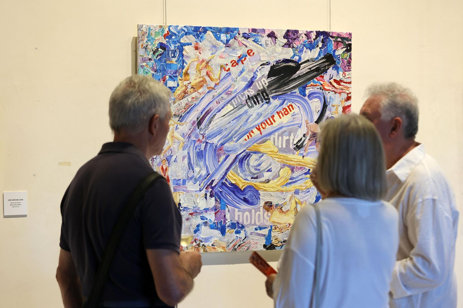 Imágenes de la exposición 'Esencias que unen' a Haro y Jerez