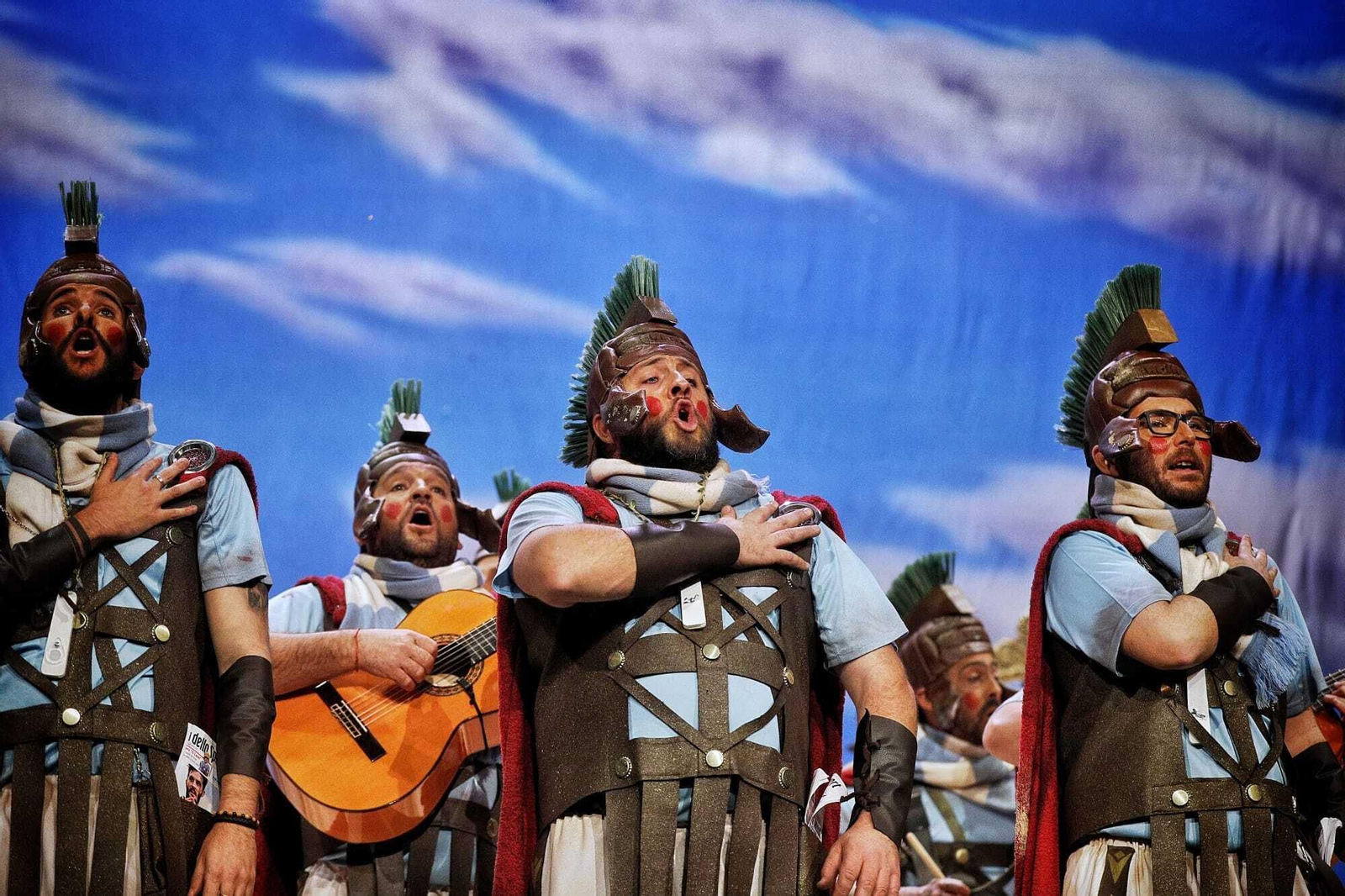 Chirigota 'La chirigota del Lazio'.