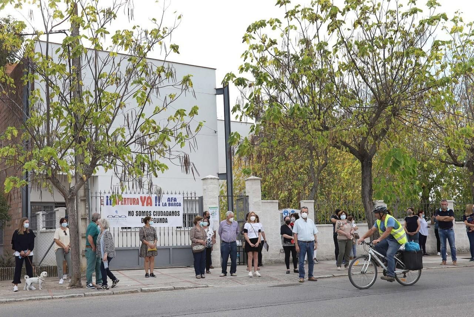Protesta en AFA La Barca