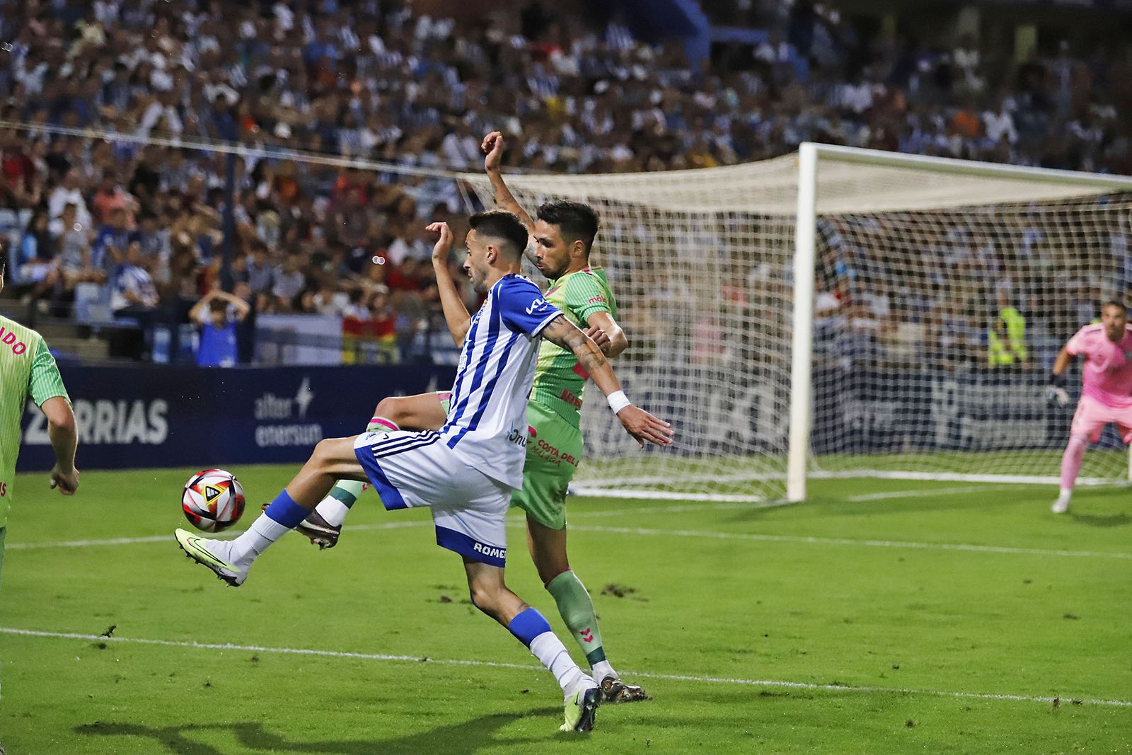 Imágenes del encuentro entre el Recreativo de Huelva y el Málaga