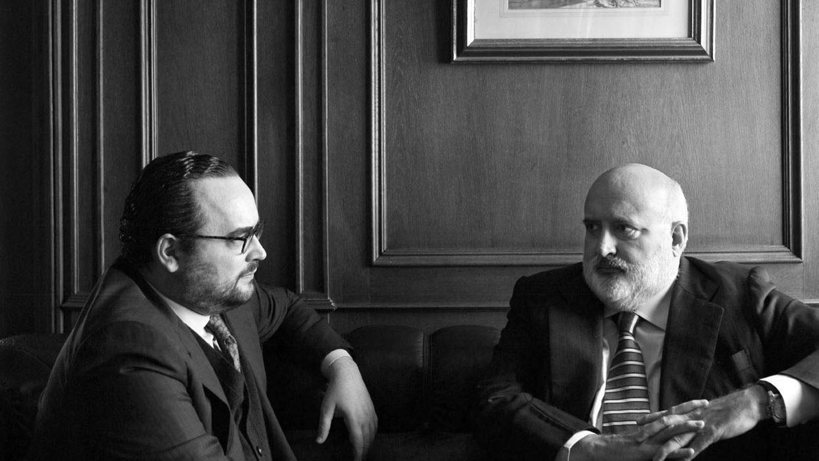 Ignacio Peyró y Valentí Puig.