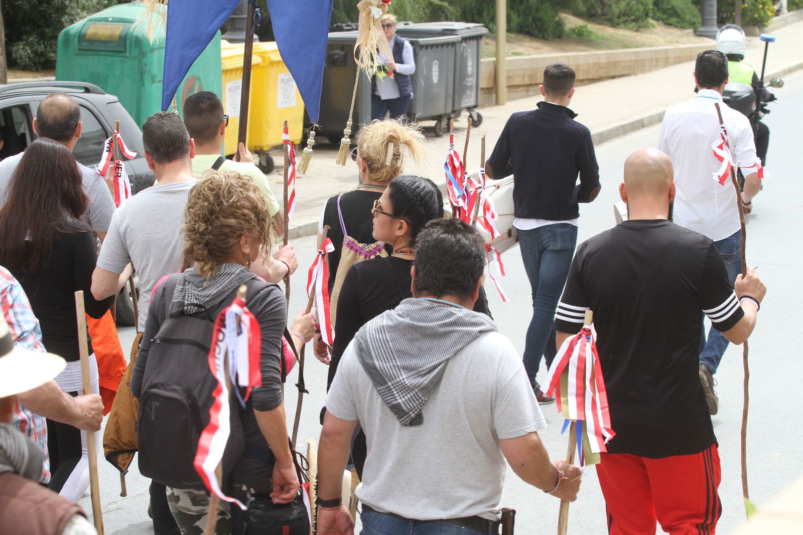 Las imágenes de la peregrinación de los presos a El Rocío