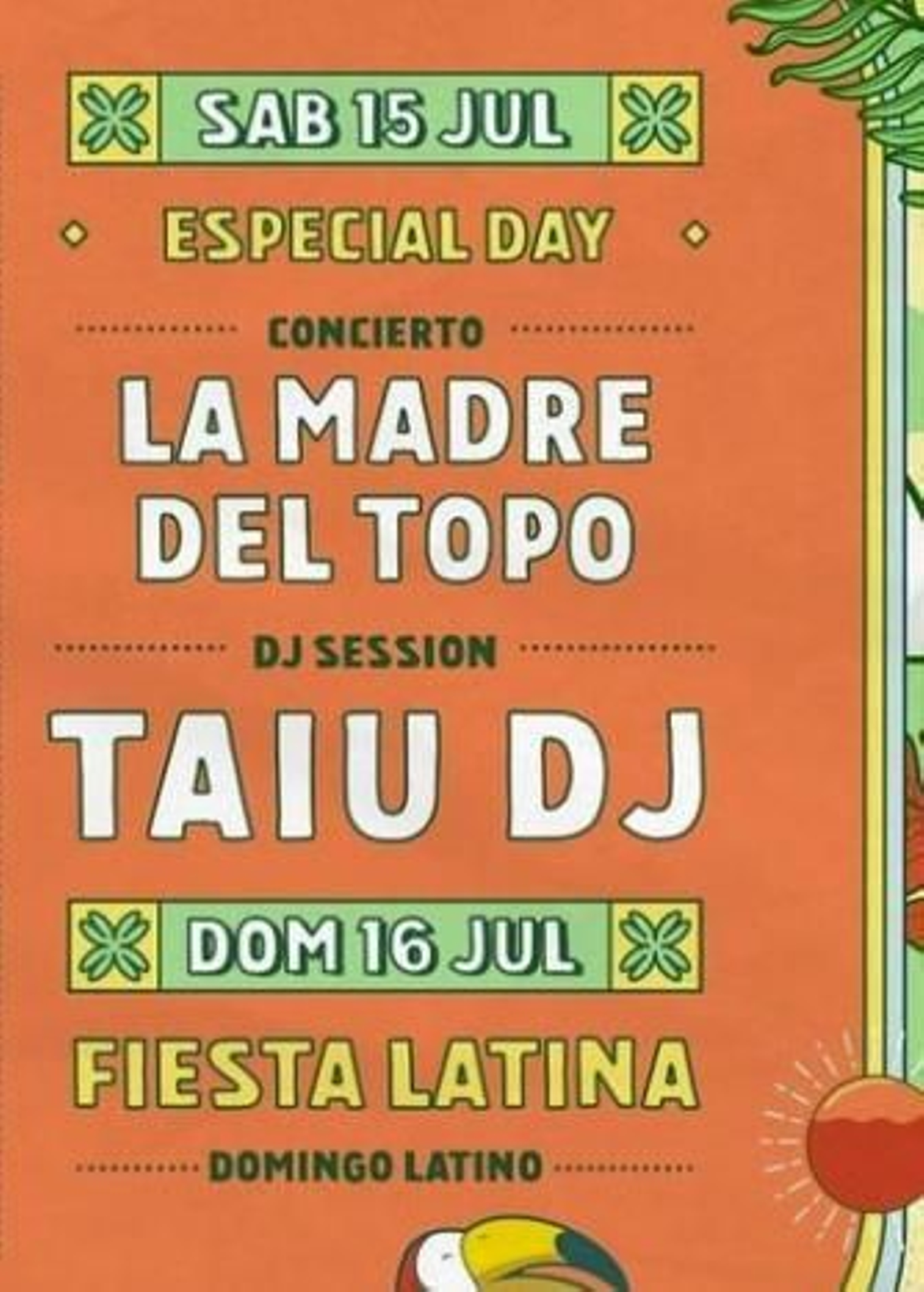 La madre del Topo y Taiu DJ, en Mamba Beach, Rota La madre del Topo y Taiu DJ, en Mamba Beach, Rota