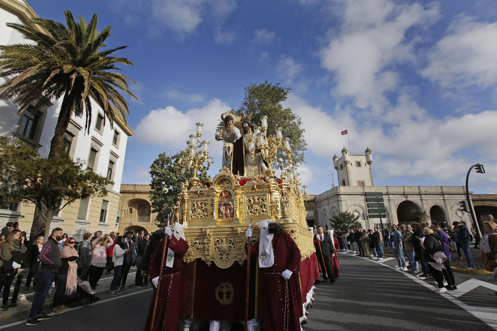 Imágenes de la procesión de la Oración en el Huerto