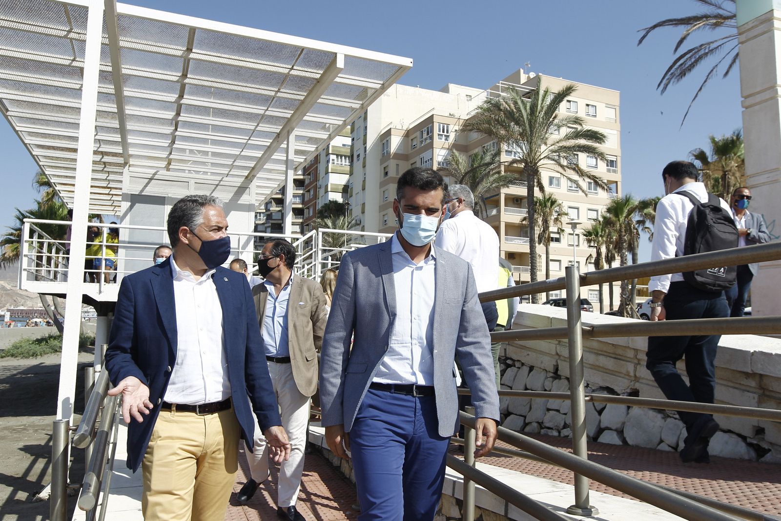Presentación de vehículos para vigilancia de las playas. Almería