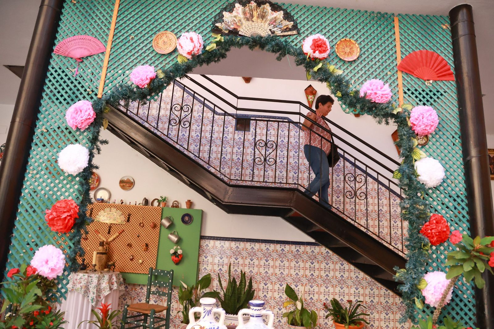 Los corralones de El Perchel y La Trinidad de Málaga, en fotografías