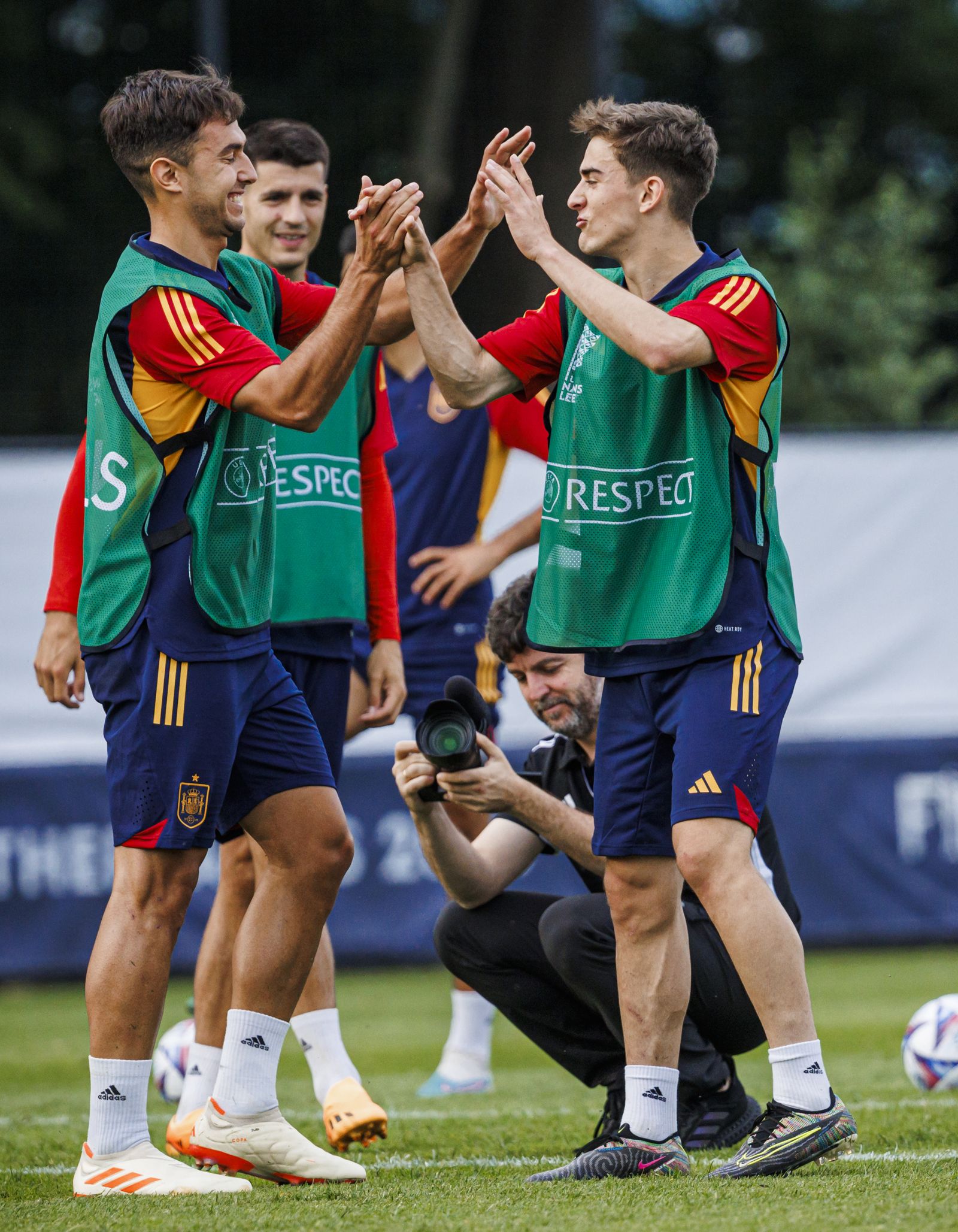 Las fotos de la selección antes de la final de la Liga de Naciones