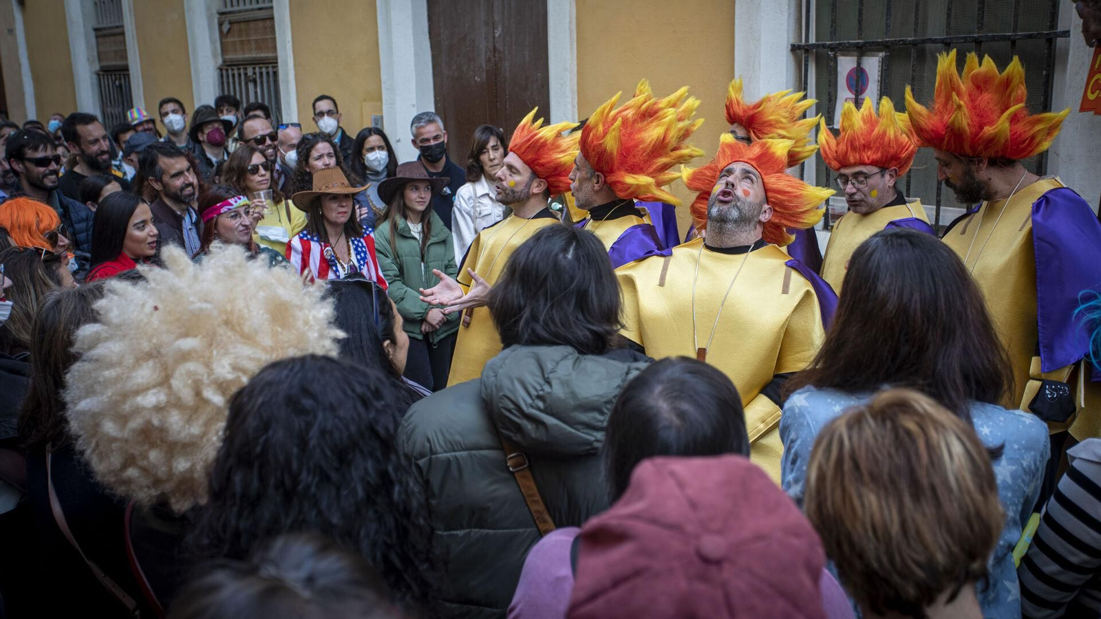 'Ahora caigo', chirigota del Ukelele.