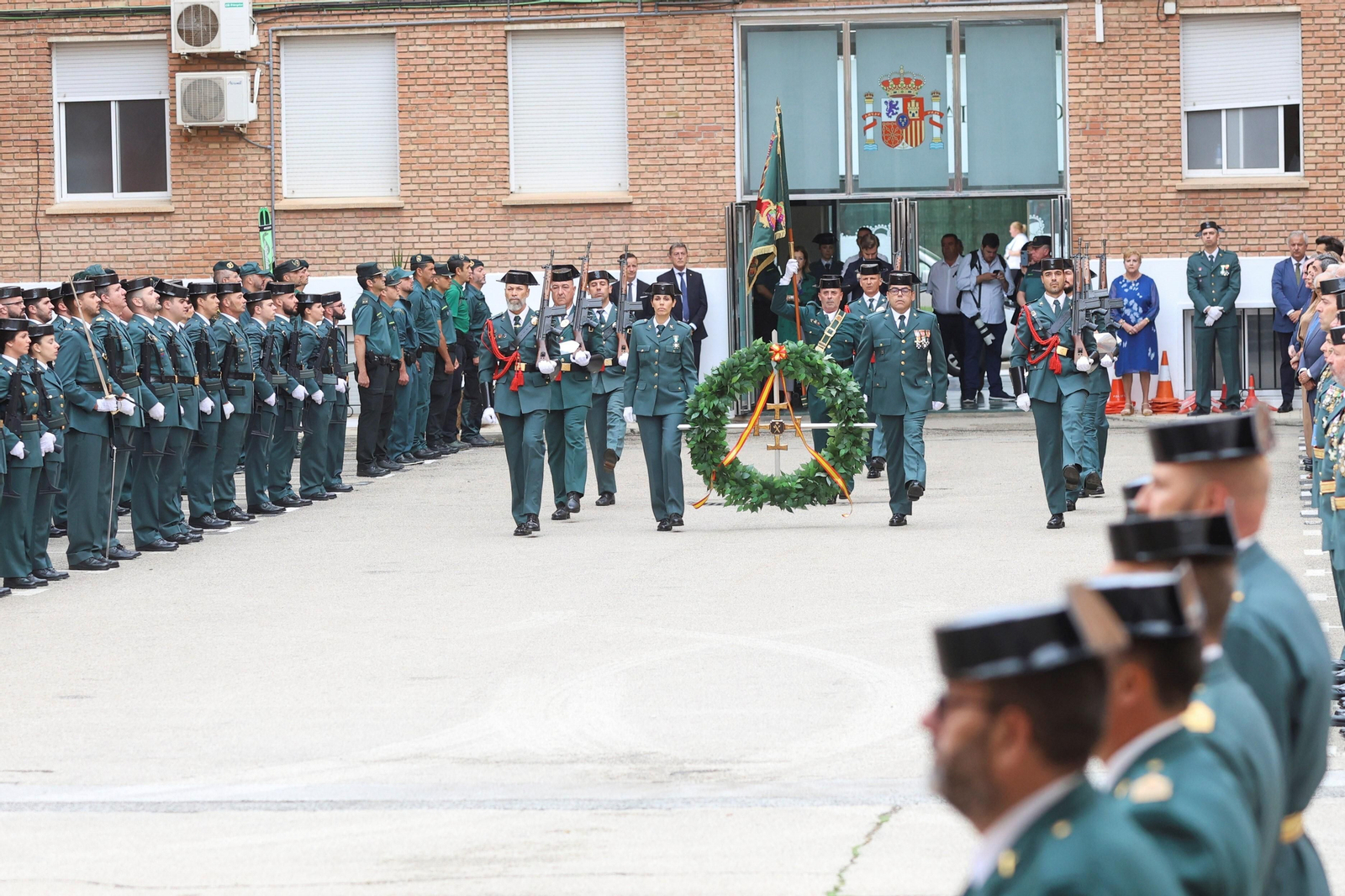 La Guardia Civil de Málaga homenajea a los agentes retirados en su 179 aniversario