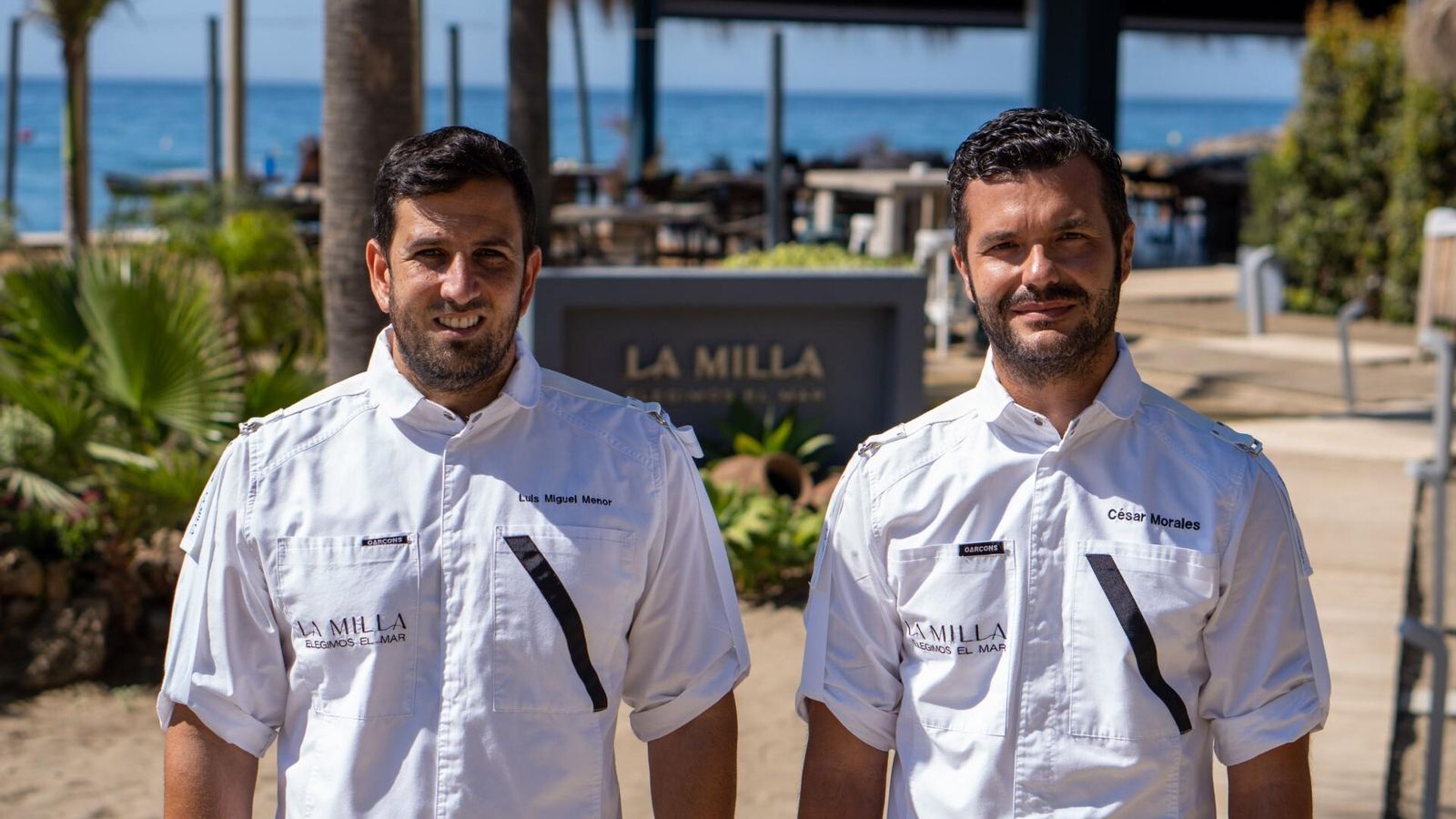 Luismi Menor y César Morales, La Milla Marbella.