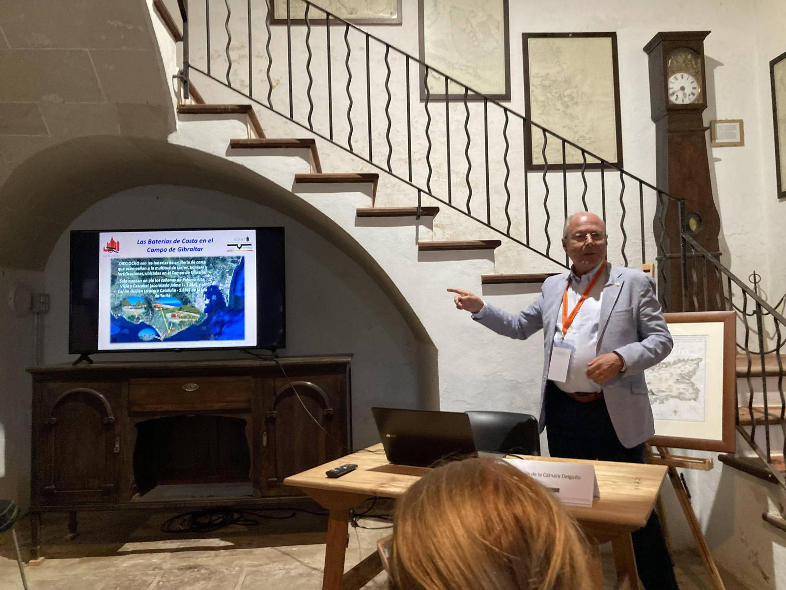 Joaquín de la Cámara, durante la presentación del proyecto.