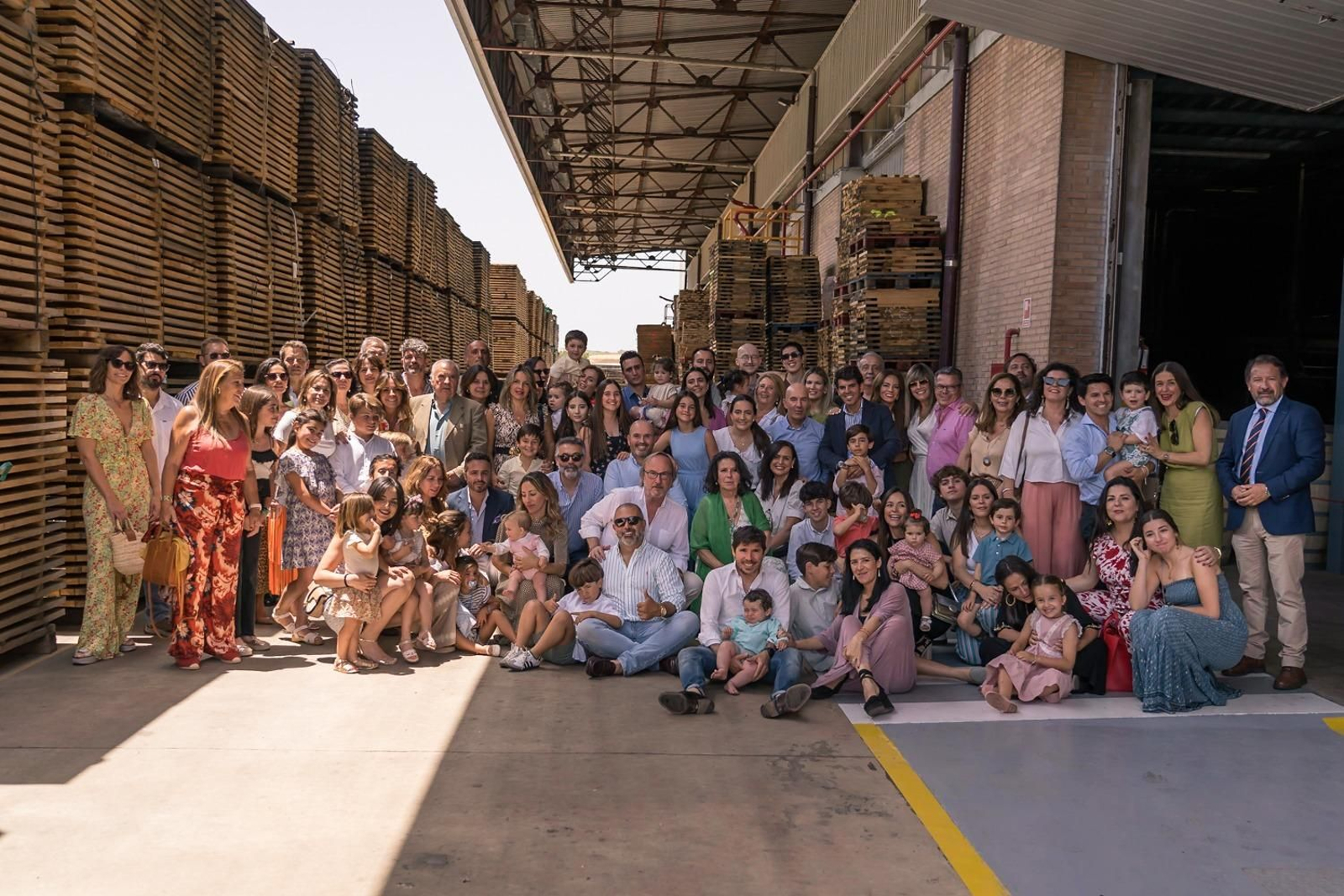 Una imagen del encuentro familiar.