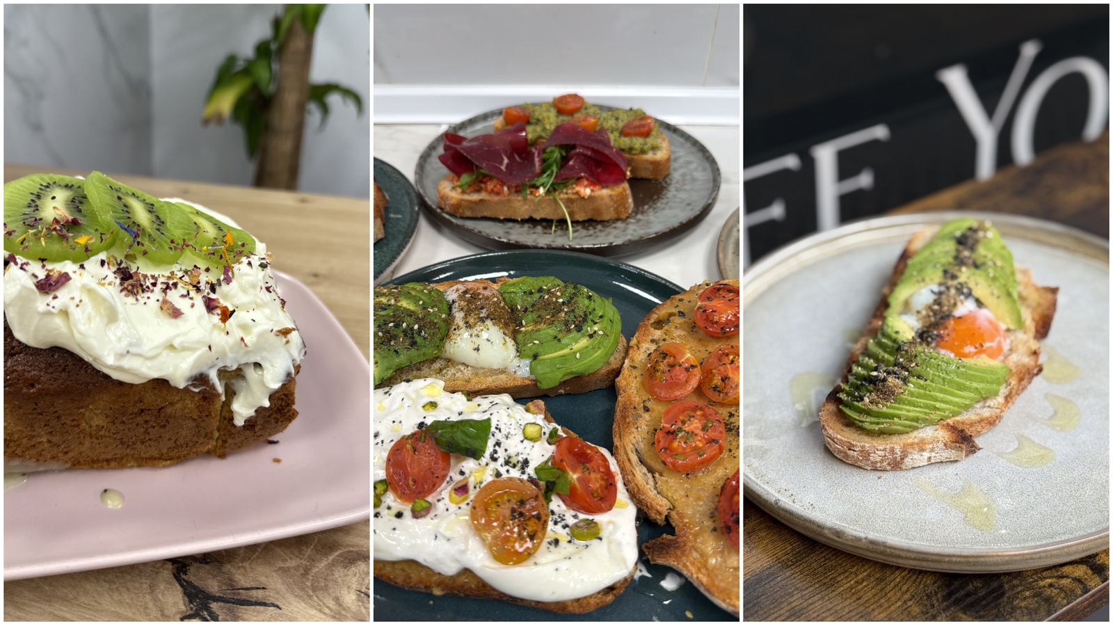 Bizcochos y tostadas de Kima Coffee.