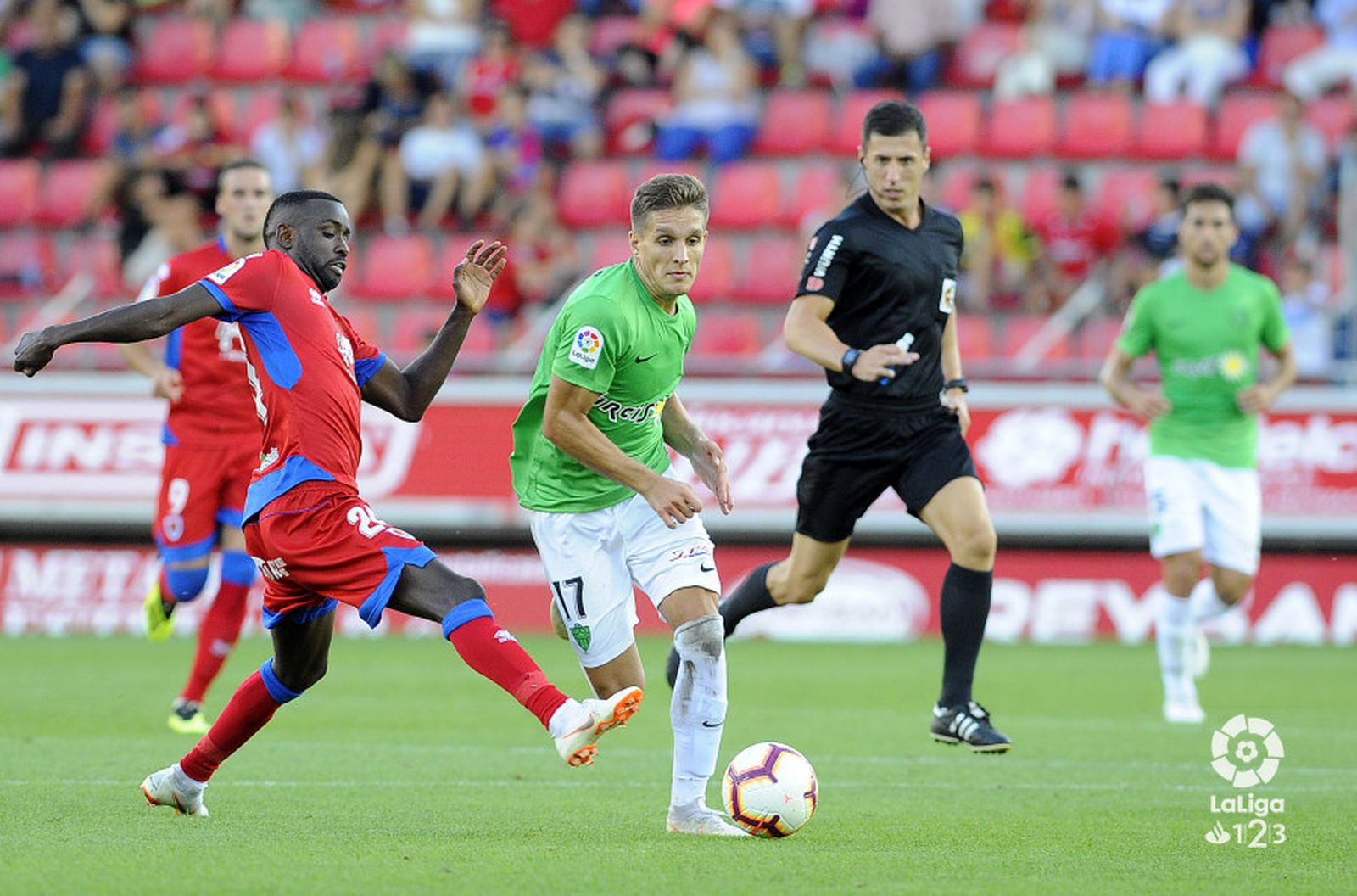 El Numancia-UD Almería, en imágenes