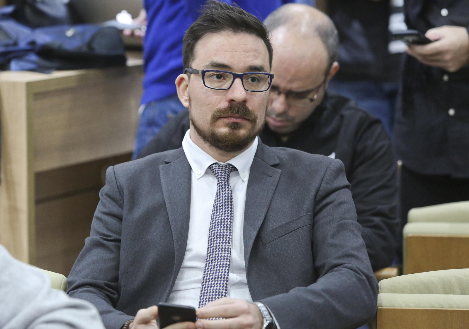 La rueda de prensa de Richard Shaheen, en fotos
